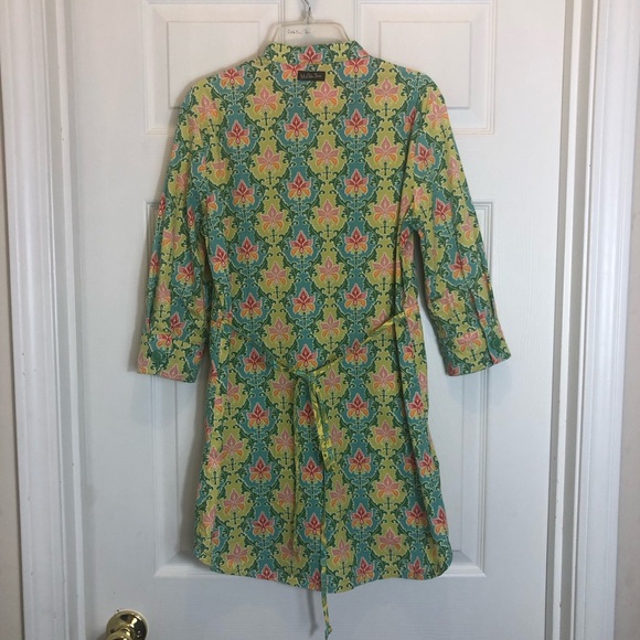 Matilda Jane Button Down 3/4 Sleeve Shirtdress. Size Small - Picture 7 of 8